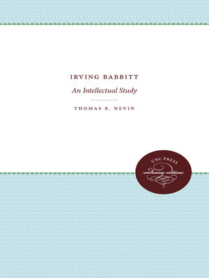 cover image of Irving Babbitt